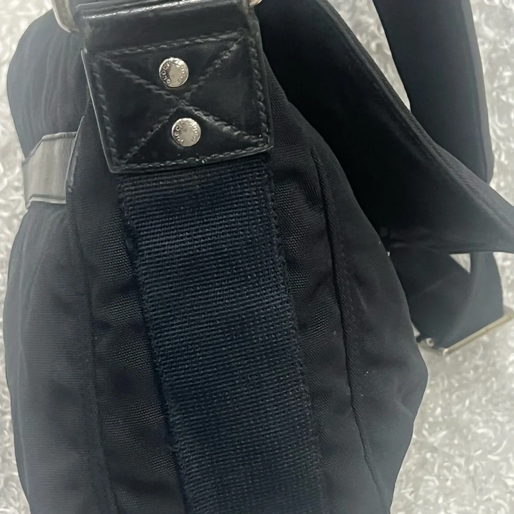 GUCCI Nylon Crossbody Messenger Bag